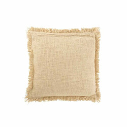 Paris Prix Coussin Déco Franges Velours 45x45cm Beige