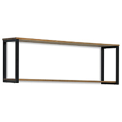 Avis Ds Meubles Étagère murale double Icub 30X120x48h.cm