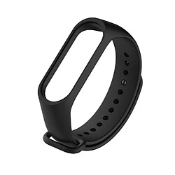 Bracelet en TPU + Silicone réglable complet couvrant souple noir pour votre Xiaomi Mi Band 4/3