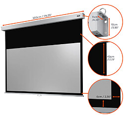 Avis Ecran de projection celexon Manuel PRO PLUS 280 x 158cm