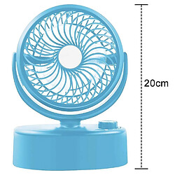 Ventilateur de Bureau Ventilateur Usb à Circulation d'Air Mini Silencieux Portable Réglable pas cher