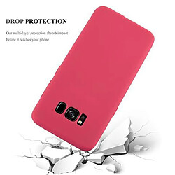 Cadorabo Coque Samsung Galaxy S8 Etui en Rouge pas cher