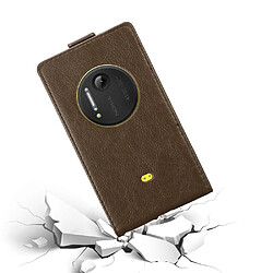 Acheter Cadorabo Coque Nokia Lumia 1020 Etui en Marron