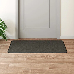 vidaXL Tapis de couloir aspect sisal anthracite 50x100 cm