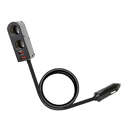 1 x chargeur de voiture double USB