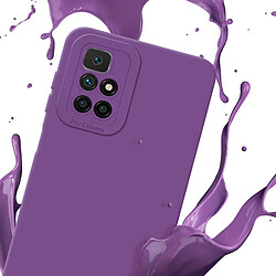 Cadorabo Coque Xiaomi RedMi 10 4G Etui en Lilas