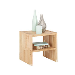 Avis Lisa Design Bonnie - table de chevet - chêne massif - 35 cm