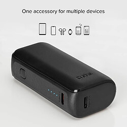 SANAG Powerbank Compact 5000Mah Chargeur Portable 10W Charge Rapide Chargeur Pour Smartphone Android Et Iphone Transportable En Avion, 1 Port Usb-C Et 1 Usb-A, Câble De Charge Inclus