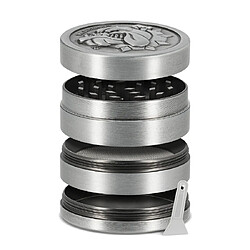 Grinder The Bulldog en aluminium 4 parties