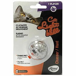 AIME Jouet balle lumineuse - Pour chat