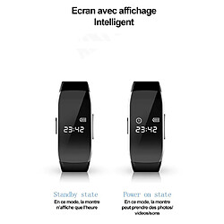 Caméra espion HD 1080P DV, Montre angle large anti-secousse, réduction de bruit intelligent, carte Micro SD 128GO, 720 minutes d'enregistrement