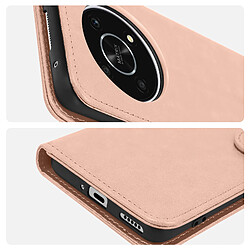 Avizar Etui Honor Magic4 Lite Portefeuille Rose pas cher