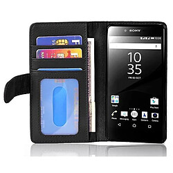 Cadorabo Coque Sony Xperia Z5 Etui en Noir pas cher