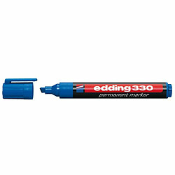 Marqueur permanent Edding 330 Bleu 1-5 mm (10 Unités)