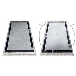 RUGSX Tapis AMOUR 53113D gris - Cadre, moderne, élégant 118x180 cm