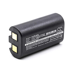 vhbw Li-Ion batterie 650mAh (7.4V) pour imprimante photocopieur scanner imprimante à étiquette comme Dymo 1758458, S0895880, S0915380, W003688