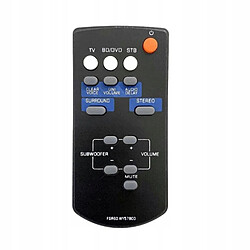 GUPBOO Télécommande Universelle de Rechange pour amplificateur Yamaha YAS101 YAS101BL ATS-1010 YAS