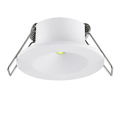 Saxby Downlight encastré Enm 2W blanc mat texturé