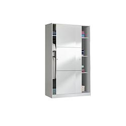 Avis Loungitude Armoire FLORA 2 portes coulissantes L120