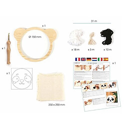 Graines Creatives Kit Punch Needle - Panda 15cm