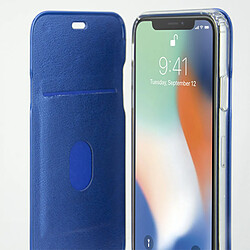 Housse Folio pour Mobile Iphone X/xs KSIX Hard Case Azul