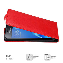 Avis Cadorabo Coque Samsung Galaxy J1 2016 Etui en Rouge