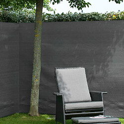 Nature Brise-vue de jardin PE 1,2 x 5 m Anthracite