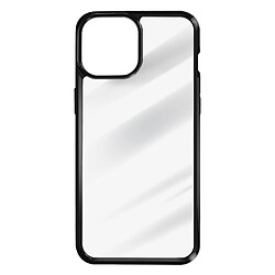 Avizar Coque pour iPhone 15 Plus Rigide Contour Souple Antichoc Série Solid Frame Noir