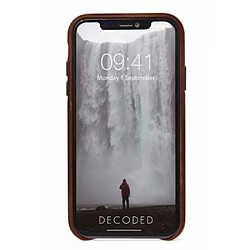 Avis Decoded Coque pour iPhone 11 Pro en cuir Marron