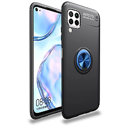 Lenuo Coque en TPU avec béquille noir/bleu pour Huawei Nova 6 SE