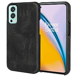 Coque en TPU + PU noir pour votre OnePlus Nord 2 5G