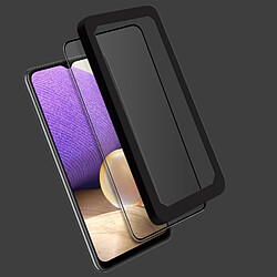 Film Galaxy A32 5G / A02s Verre Organique Résistant Anti-traces Force Glass noir pas cher