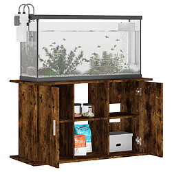 Avis vidaXL Support pour aquarium chêne fumé 101x41x58 cm bois d'ingénierie