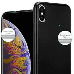 Cadorabo Coque iPhone XS MAX Etui en Noir pas cher