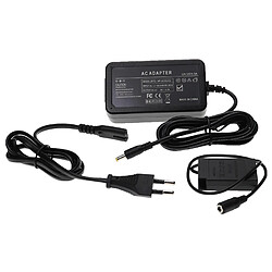 vhbw Bloc d'alimentation, chargeur adaptateur remplacement pour Nikon EH-5, EH-5A pour appareil photo, caméra vidéo - Câble 2m, coupleur DC