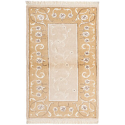 Vidal Tapis de laine 137x86 beige Darya 