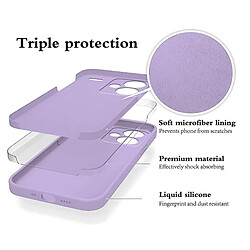 Avis Coque En Silicone Liquide Phonecare Pour Oppo A3 4G - Violet