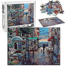 Acheter Universal Puzzle ville francaise, casse-tête pédagogique de décompression, décoration murale 1000 pièces