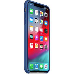 Apple Coque en silicone pour l'iPhone Xs Max - Delft Blue