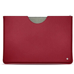 Pochette cuir Microsoft Surface Pro 6 - Pochette - Rouge passion ( Pantone #a6192e ) - NOREVE