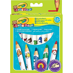 Crayola 8 maxi crayons de couleurs