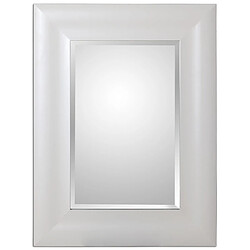 Miroir mural Alexandra House Living Blanc Bois 4 x 54 x 74 cm