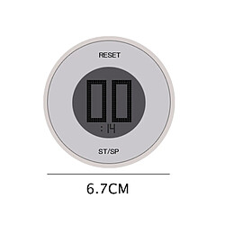 Avis Universal Cuisine Cuisine Douche Apprentissage Chronomètre Compteur LED Réveil Compte à rebours électronique manuel | Minuteur numérique magnétique