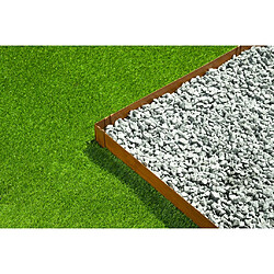 Avis Nature Bordures de jardin 3 pcs 91,4x10,2 cm acier corten