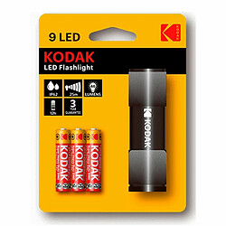 KODAK - Lampe 9 LED - Noir - 3 Piles AAA/LR03 incluses - NOIR 