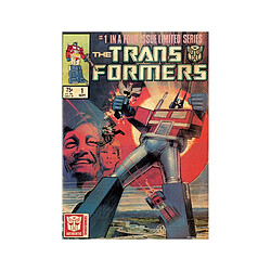 Fanattik Transformers - Lithographie Transformers 40th Anniversary Limited Edition 42 x 30 cm