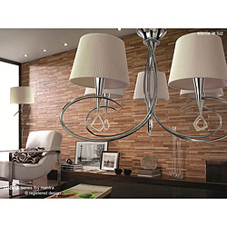 Acheter Inspired Plafonnier 44cm Rond 24W LED 3000-6000K Accordable, 950lm, Télécommande Blanc, 3 ans de Garantie