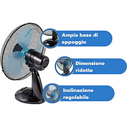 Ardes AR5EA40 ventilateur Noir, Bleu