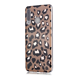 Coque en TPU motif de marbre imd léopard pour votre Huawei P30 Lite/Nova 4e