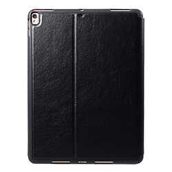 Etui en PU avec support et fente pour stylo noir pour votre Apple iPad Pro 10.5 inch (2017)